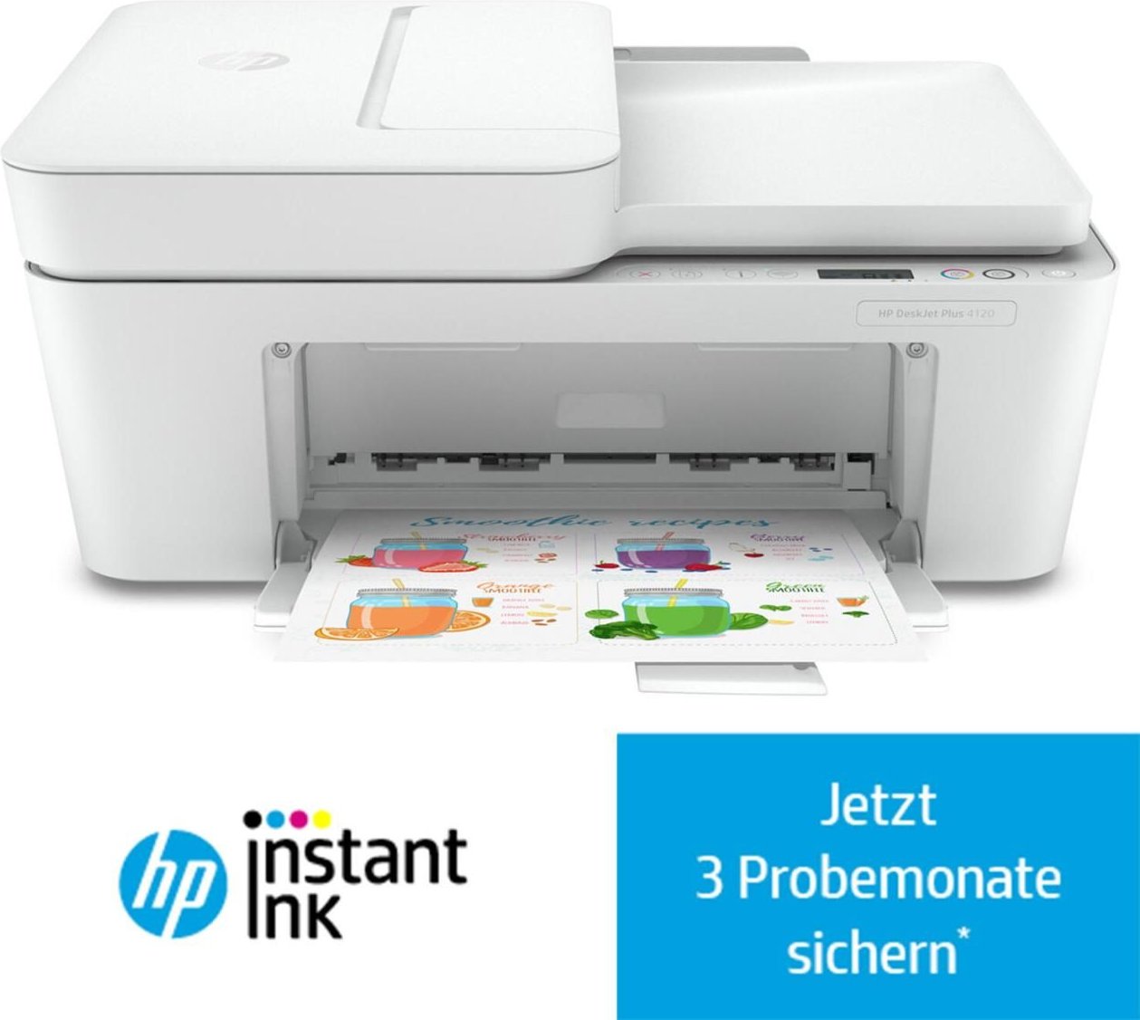 HP DeskJet Plus 4120 Tintenstrahl-Multifunktionsgerät