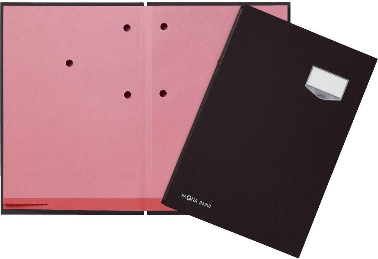 Thumbnail - PAGNA Unterschriftenmappe DE LUXE für DIN A4 schwarz