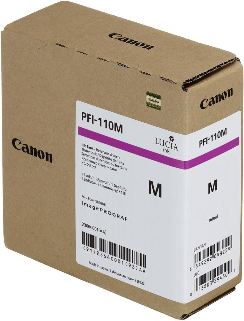 Canon Original PFI-110M Druckerpatrone - magenta (2366C001AA)