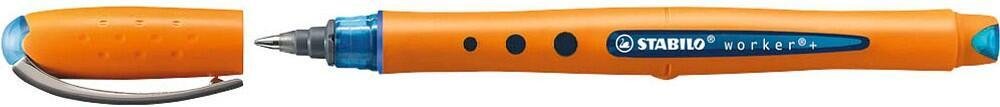 STABILO worker+ Tintenroller medium - 0,5 mm - blau