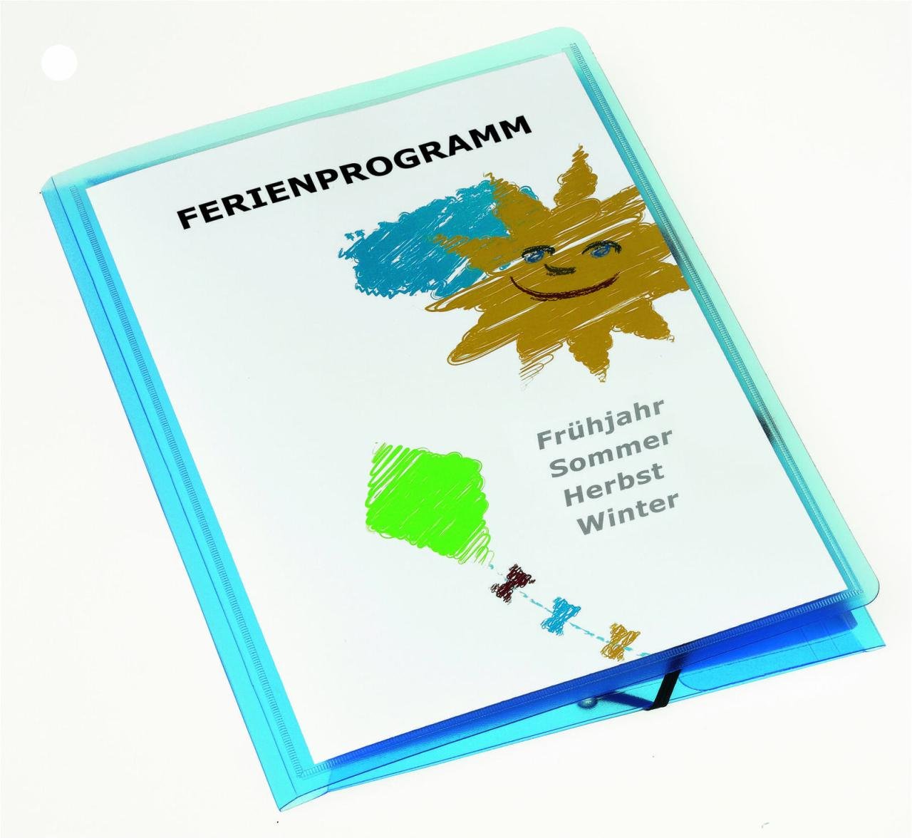 Thumbnail - OXFORD Eckspanner Polyvision DIN A4 blau