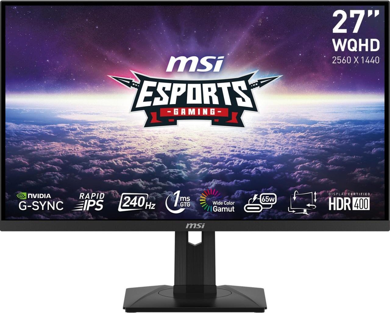 MSI G274QPXDE Gaming Monitor 69 cm (27 Zoll)