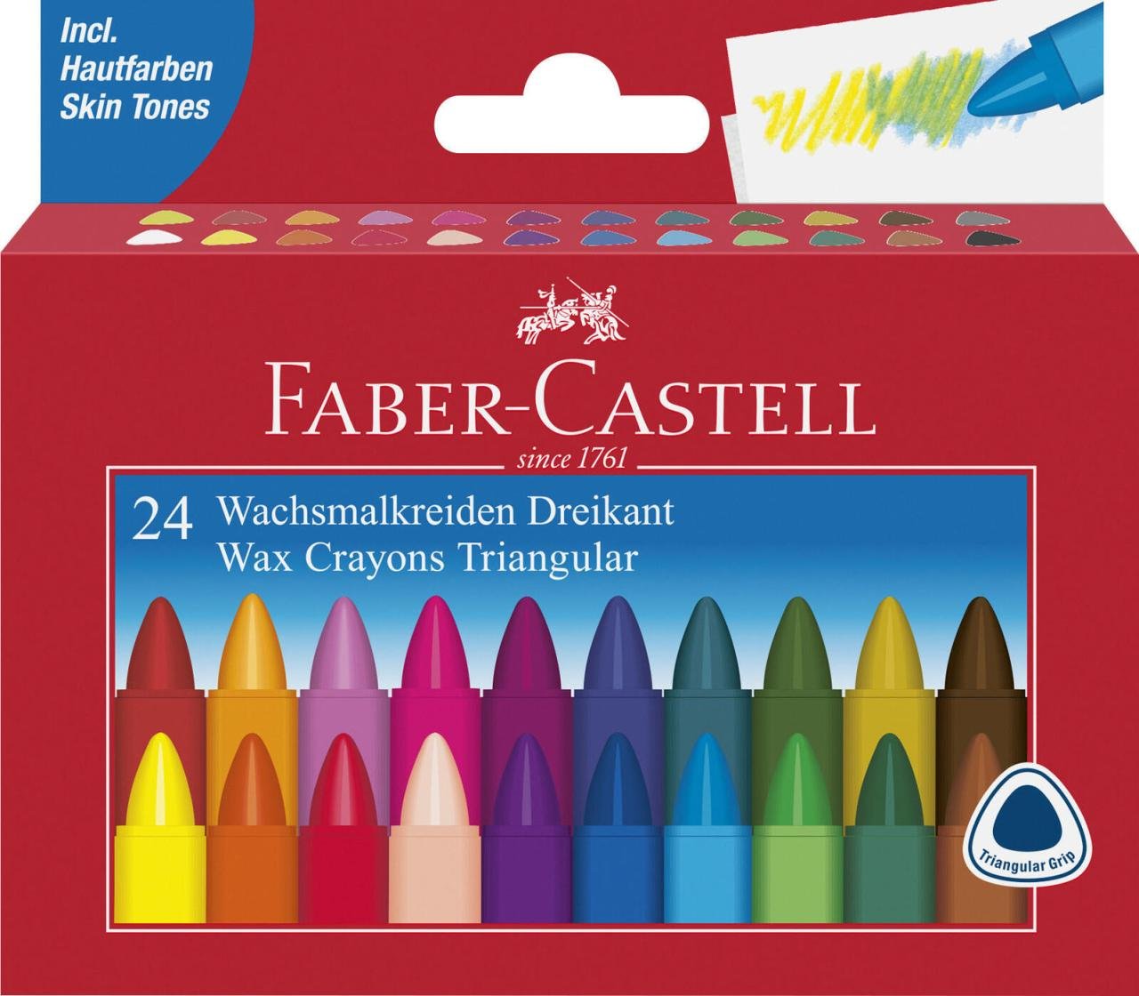 Thumbnail - FABER-CASTELL Wachsmalstifte 24St.
