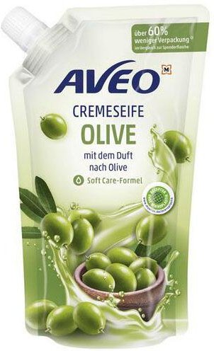 AVEO Flüssigseife Nachfüllpackung Olive 500 ml