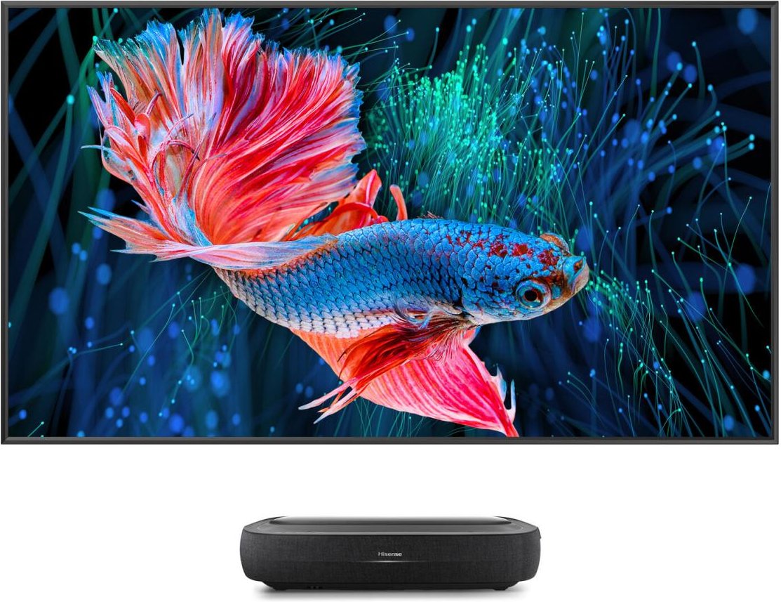 Hisense 100L9HD Laser TV Ultrakurzdistanz Beamer 3.000 Lumen