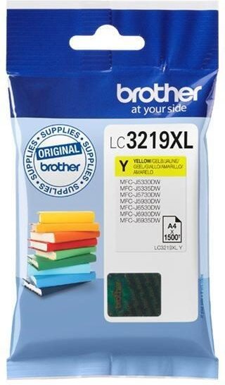 Brother Original LC-3219XLY Druckerpatrone gelb 1.500 Seiten (LC3219XLY)