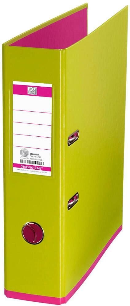 OXFORD myColour Strong-Line Ordner Kunststoff 8,0 cm DIN A4 - hellgrün