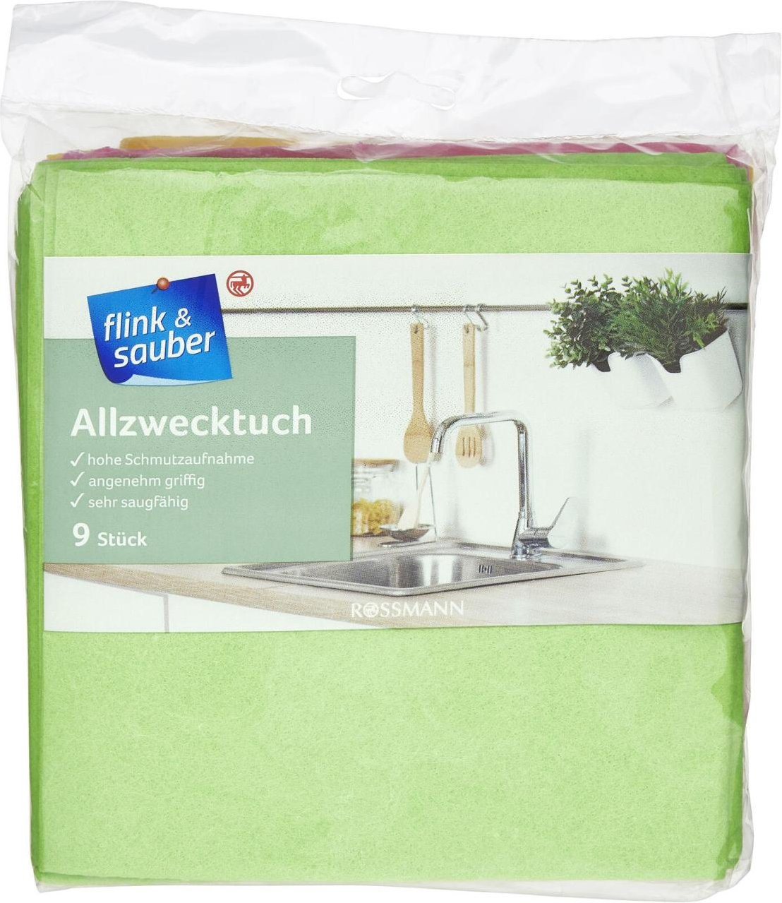 Thumbnail - flink & sauber Schwammtücher 38 cm x 38 cm