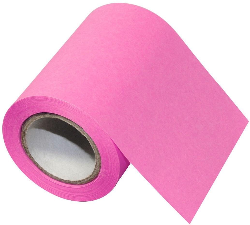 inFO Haftnotizen-Rolle Haftnotizrolle neonpink Pink