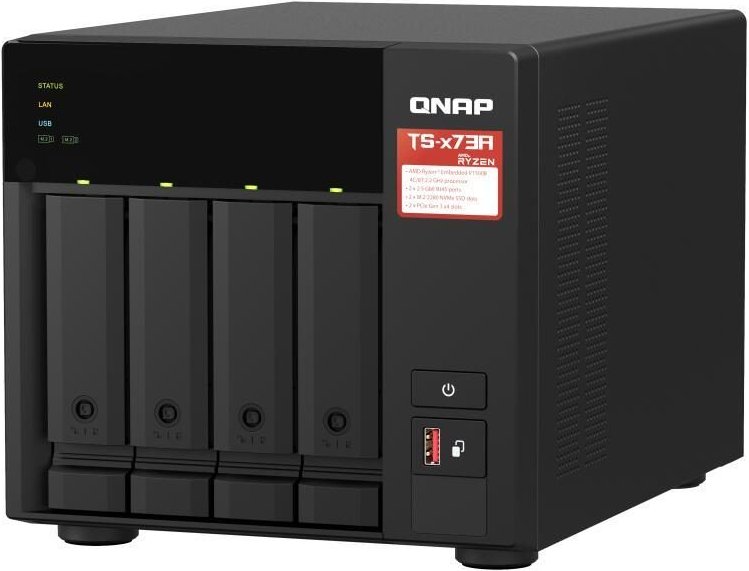 QNAP NAS TS-473A-8G, 4-Bay