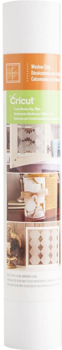 Thumbnail - Cricut Fensterfolie für Schneideplotter 30.48 cm x 121.9 cm weiß matt