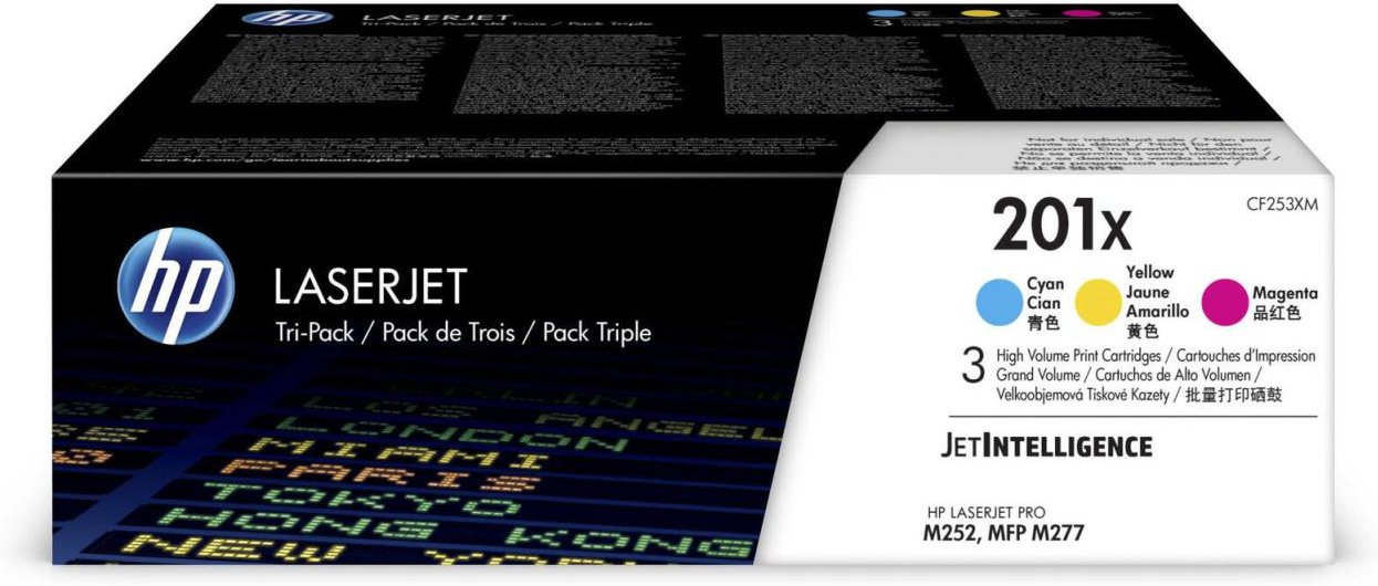 HP Original 201X Toner - 3er Multipack (CF253XM)