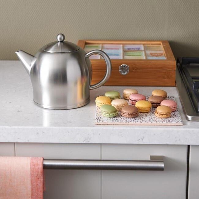 bredemeijer Santhee Teekanne 1,4 l silber, matt