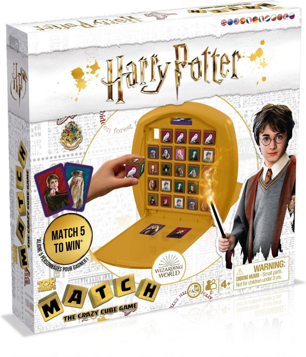 Winning Moves Gesellschaftsspiel Top Trumps Match Harry Potter White