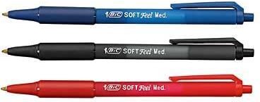 BIC® SOFT Feel Kugelschreiber 0.5 mm Schwarz