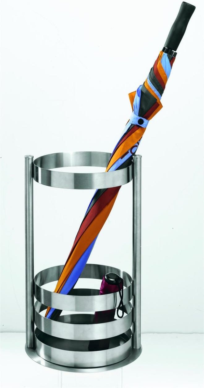 Thumbnail - Kerkmann Schirmständer Tim silber Edelstahl