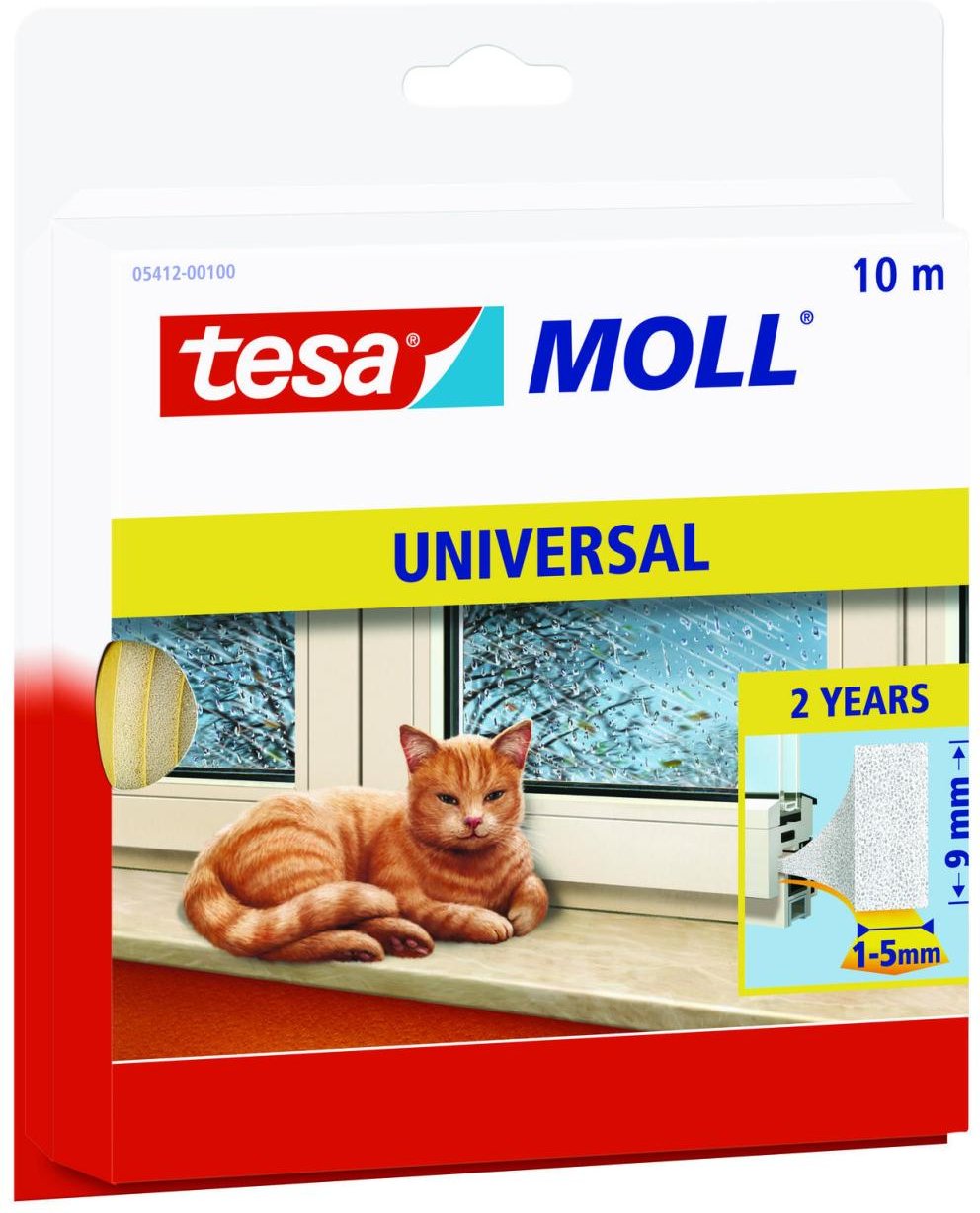 Thumbnail - tesa Dichtungsbänder Universal 9 mm x 10 m weiß
