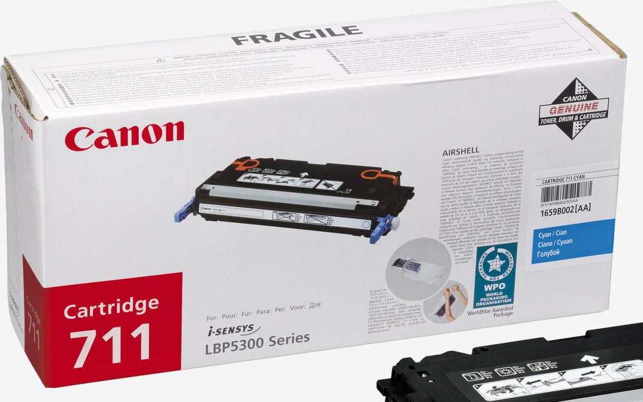 Thumbnail - Canon Original Toner 711C cyan 6.000 Seiten (1659B002)