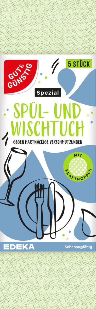 Thumbnail - GUT&GÜNSTIG Spültücher Mikrofaser 60 °C waschbar
