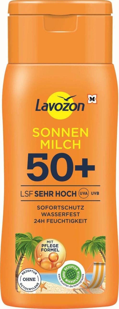 Lavozon LSF 50+ Sehr Hoch Sonnenmilch 200 ml