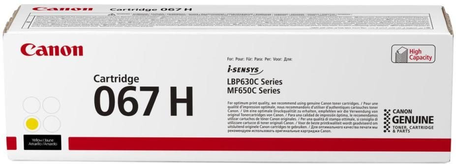 Canon Original 067H Toner - gelb (5103C002)