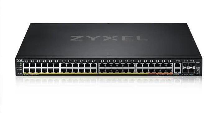 Zyxel Switch 54-Port 48x 1G RJ45 + 2x 10G RJ45 + 4x 10G SFP+ L3