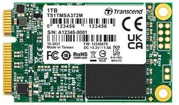 Transcend MSA372M mSATA SSD - 256 GB