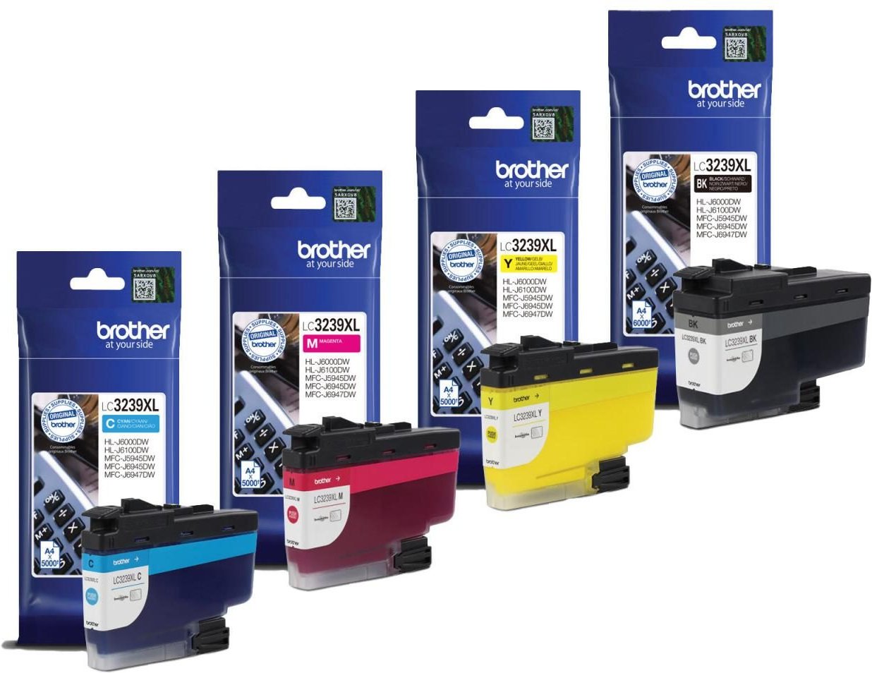 Brother Original LC-3239XL Druckerpatronen - 4er Multipack