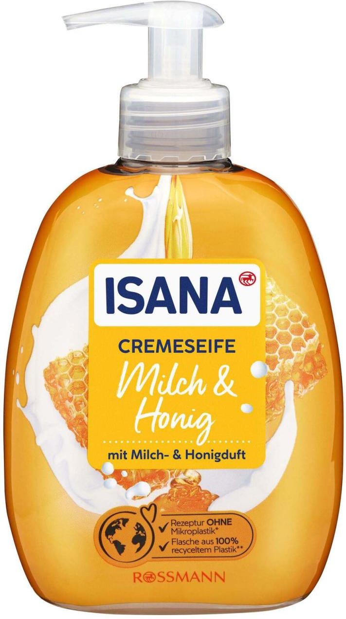 Thumbnail - ISANA Milch & Honig Flüssigseife 0,5 l