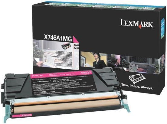 Lexmark Original Toner magenta 7.000 Seiten (X746A1MG) für X746de, X748de/dte