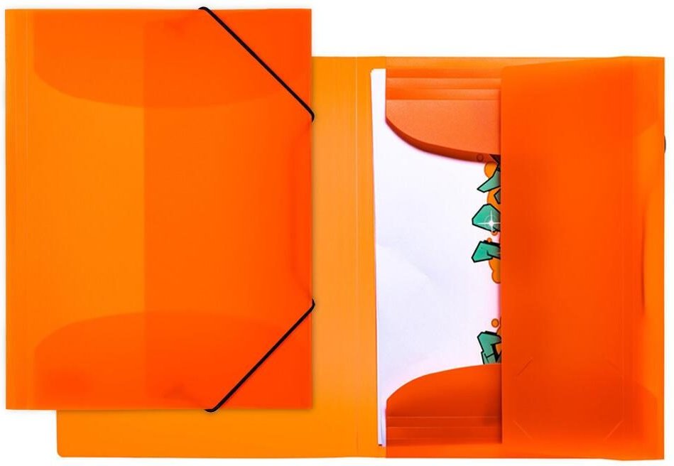 HERMA Sammelmappe Neon DIN A4 neon-orange