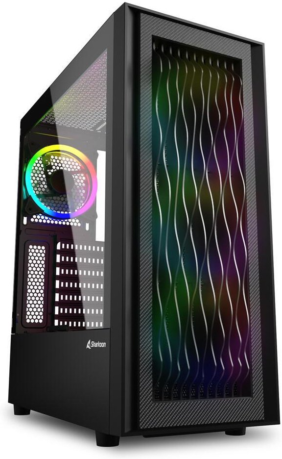 Sharkoon PC Gehäuse RGB Wave ATX schwarz