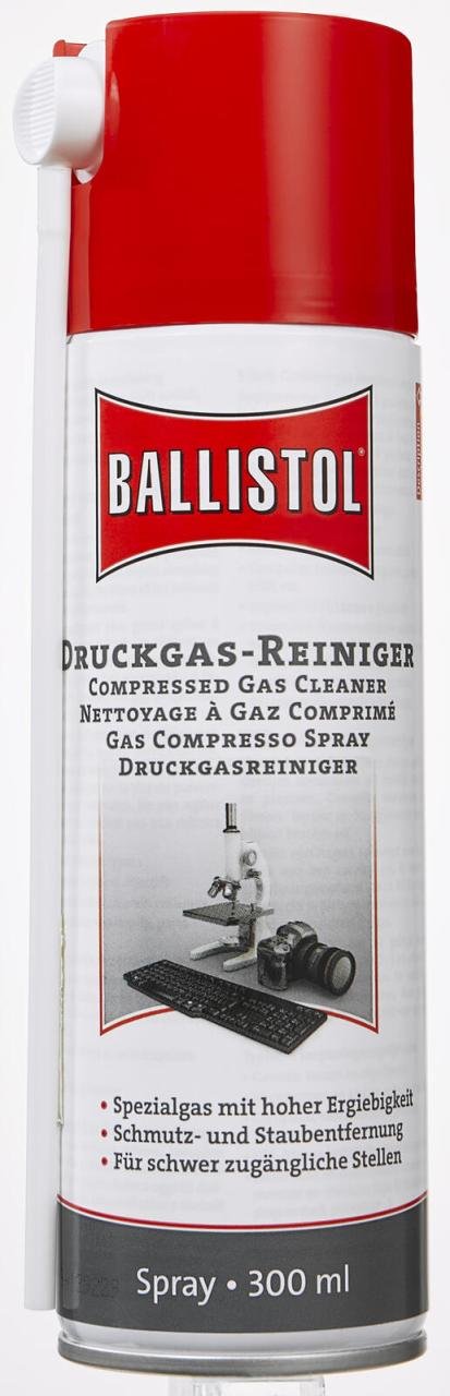 BALLISTOL Druckluftreiniger Druckgasreiniger STAUBFREI 300,0 ml