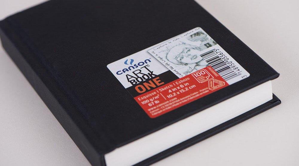 canson Skizzenbuch DIN A5 blanko, 196 Seiten