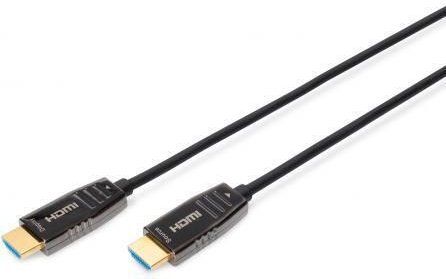 DIGITUS HDMI AOC Hybrid Glasfaser Anschlusskabel 30m