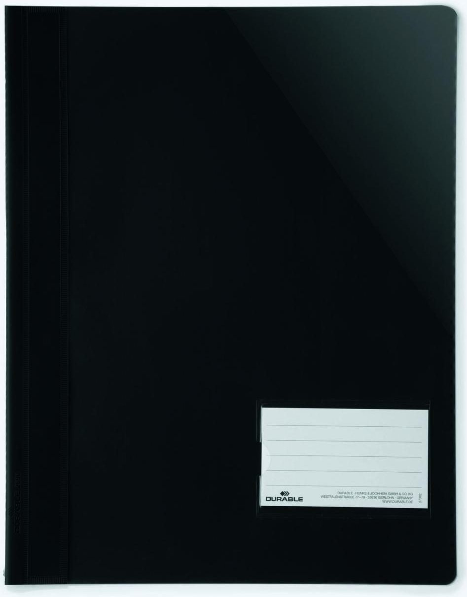 Thumbnail - DURABLE Schnellhefter DIN A4 überbreit PVC schwarz
