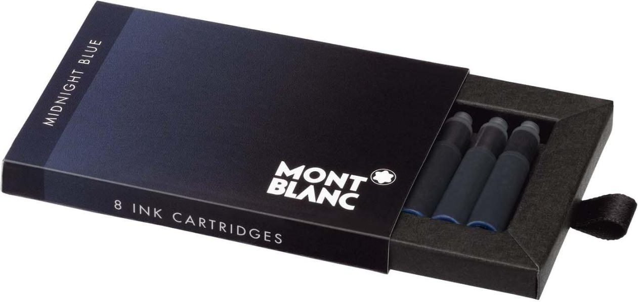 MONTBLANC Tintenpatronen für Füller blau-schwarz
