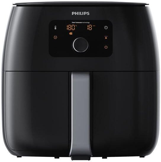 Philips Avance Collection XXL HD9650 Twin TurboStar - Heißluft-Fritteuse - Schwarz