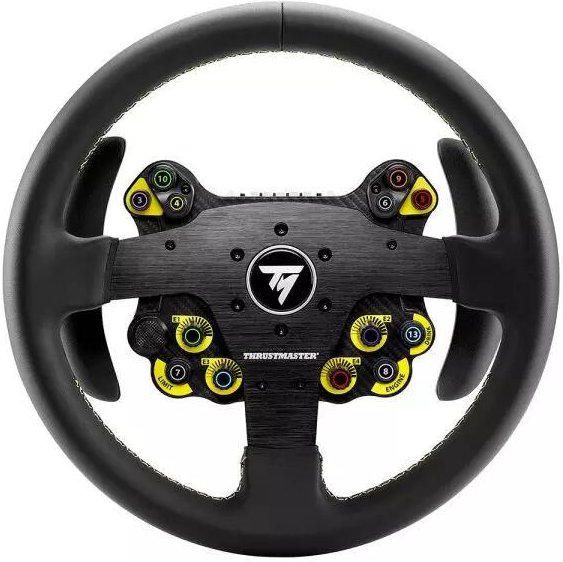 Thrustmaster Evo Racing 32R Leather Lenkrad - kabelgebunden, Schwarz
