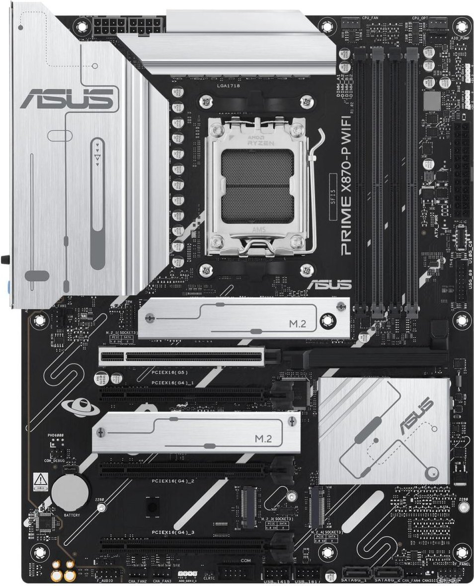 Thumbnail - ASUS PRIME X870-P WIFI Mainboard Sockel AM5