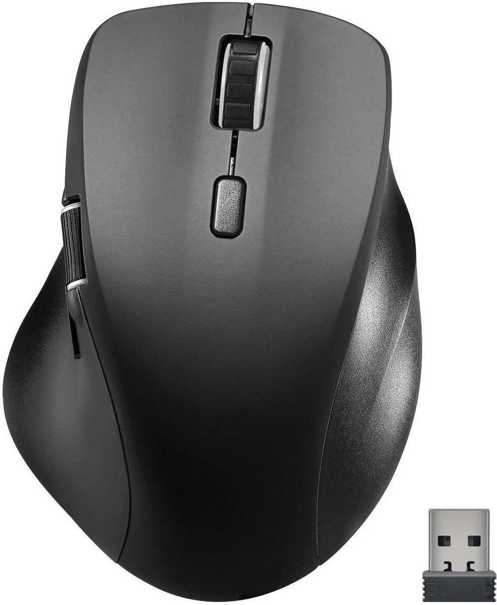 Speedlink LIBERA Rechargeable Wireless Maus, Bluetooth, Silent, schwarz