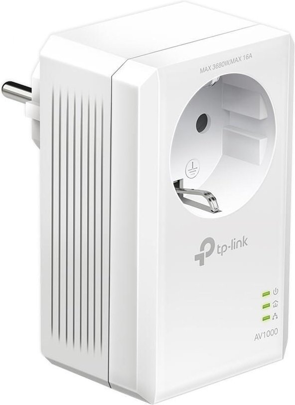 Thumbnail - TP-Link TL-PA7017P AV1000-Gigabit-Powerline-Adapter mit Steckdose