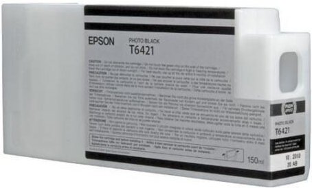 Epson Original UltraChrome HDR Druckerpatrone photo schwarz 150ml (C13T642100)