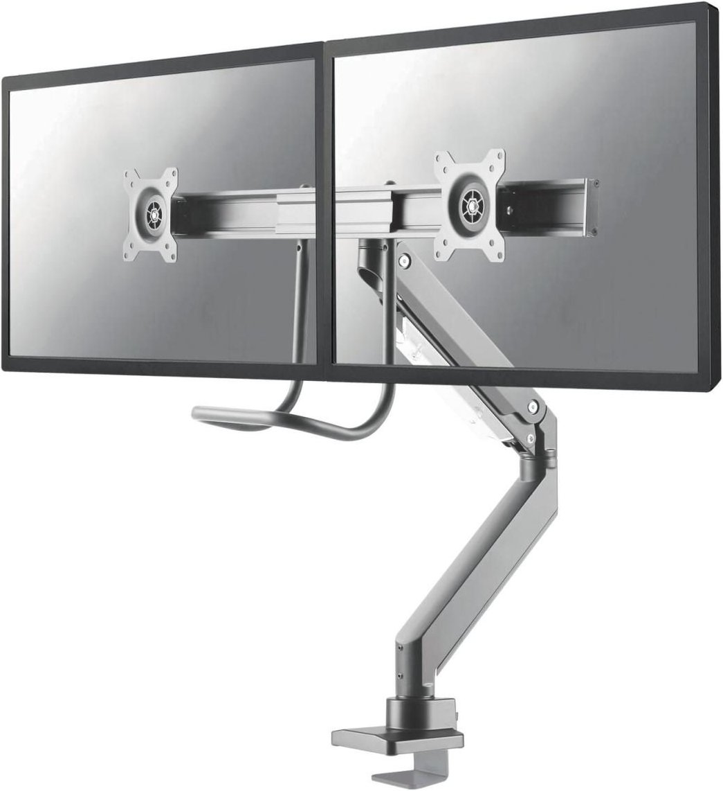 Neomounts NM-D775DXSILVER Monitor Tischhalterung