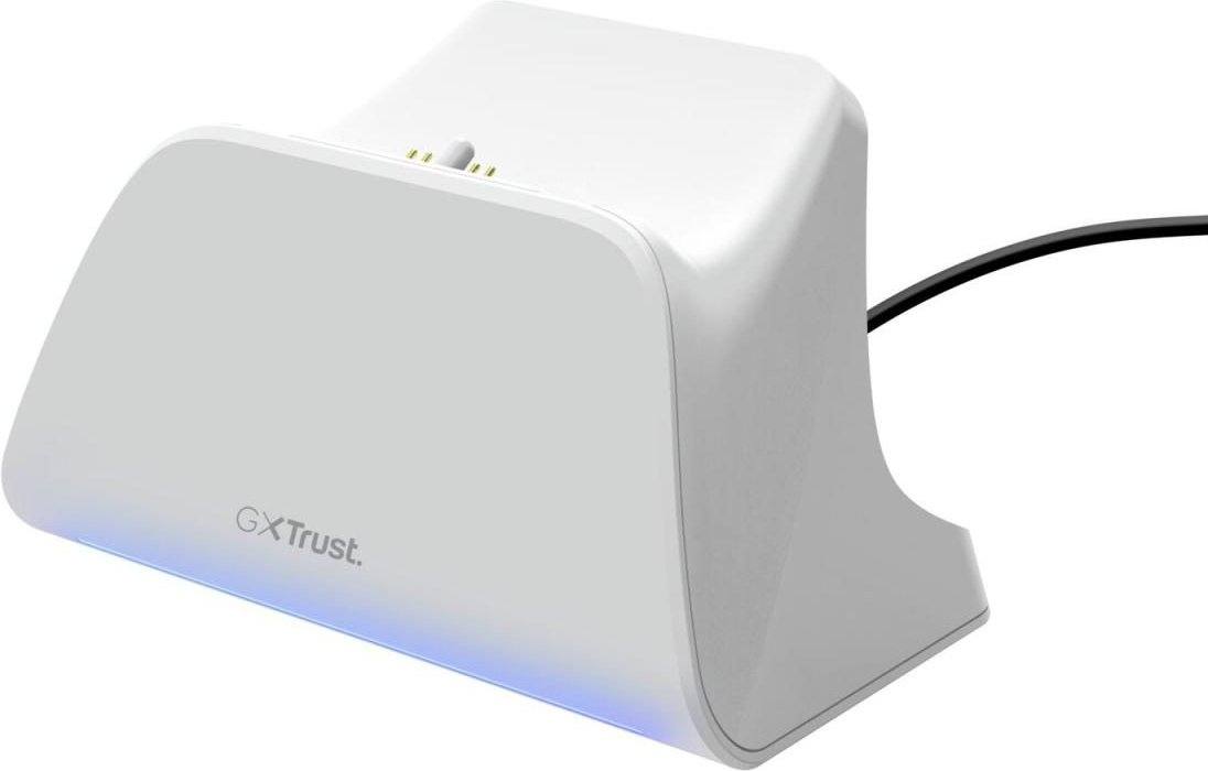 Trust Gaming GXT 255W Schnellladestation für PS5-Controller - Weiß