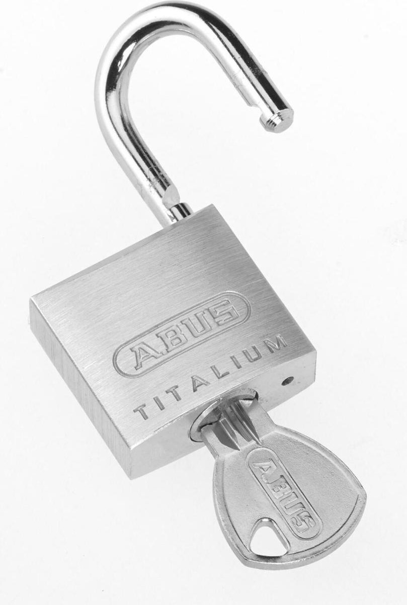 ABUS Vorhängeschloss silber