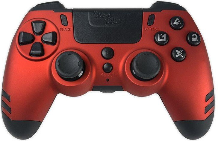 Steelplay kabelloser Controller Rot