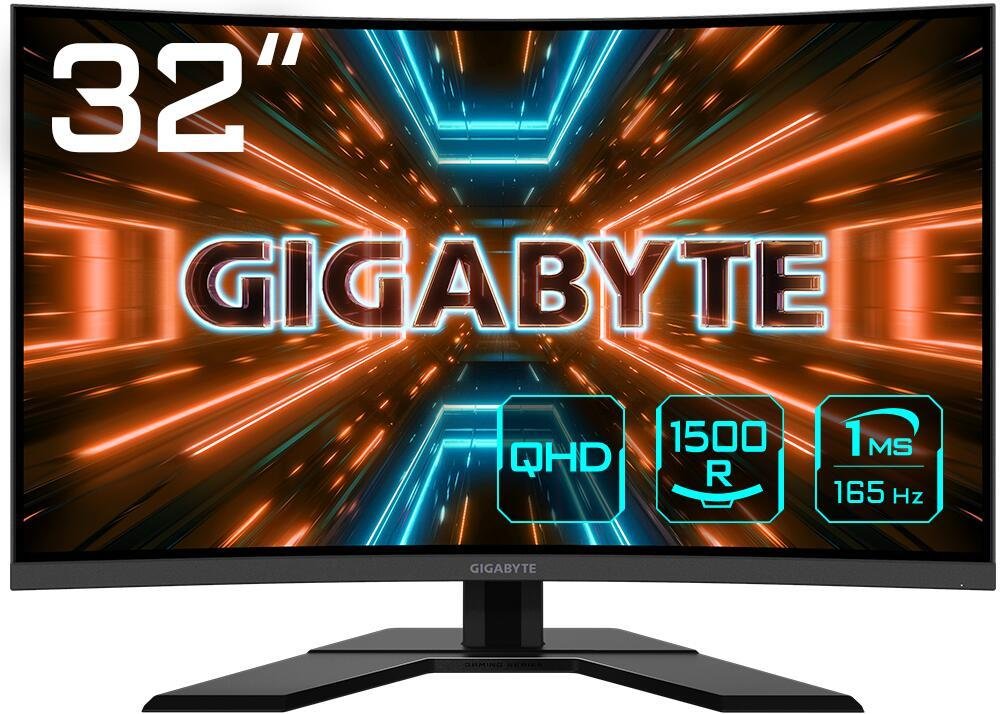 GIGABYTE G32QC A QHD Curved Gaming Monitor