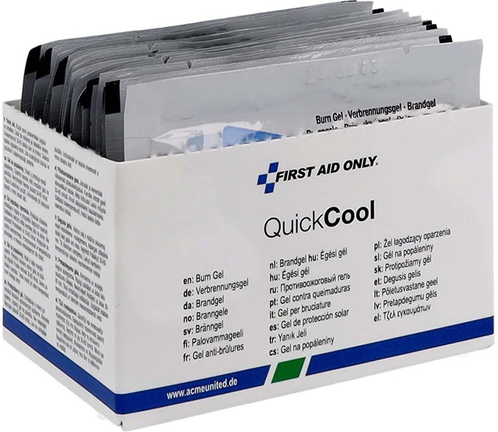 FIRST AID ONLY Quick Cool Verbrennungsgel 18 St.