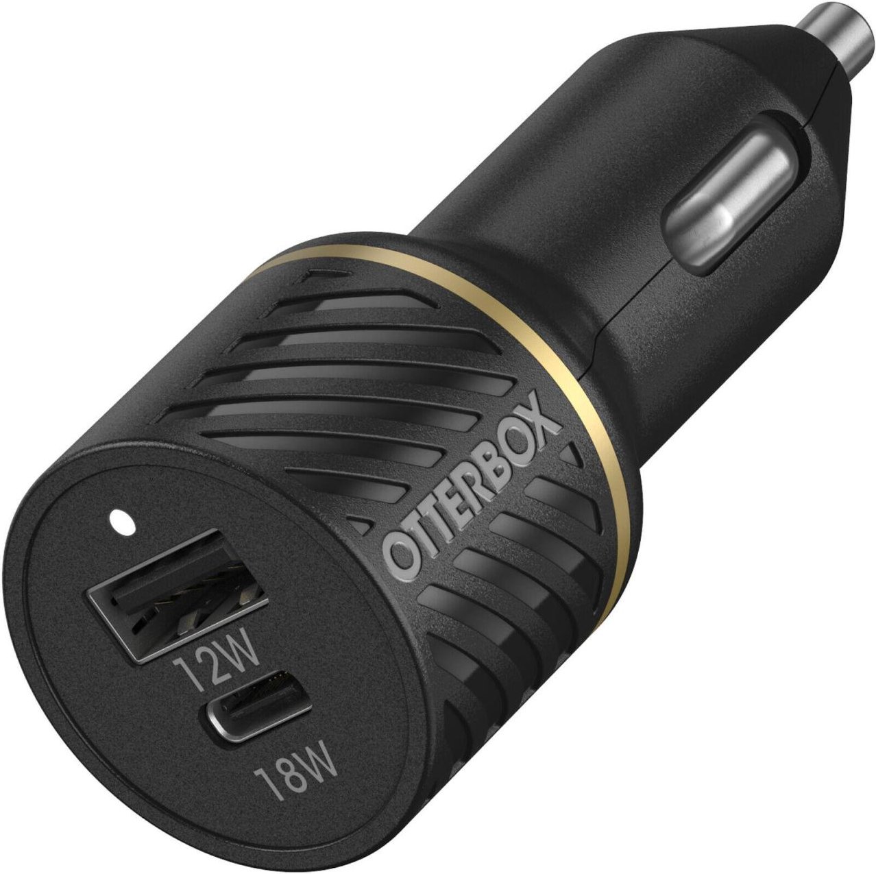 Thumbnail - OtterBox 30 Watt Premium Auto-Ladegerät mit USB-C und USB-A (Schwarz)